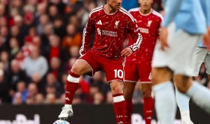 Livespool-vs-Manchester-City-Liga-Inggris-Premier-League Manchester City Bantai Liverpool 3-0 di Anfield, The Citizens Rebut Puncak Klasemen