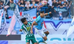 Persela Gagal Rebut Puncak Klasemen, Ditahan 10 Pemain Deltras FC 1-1