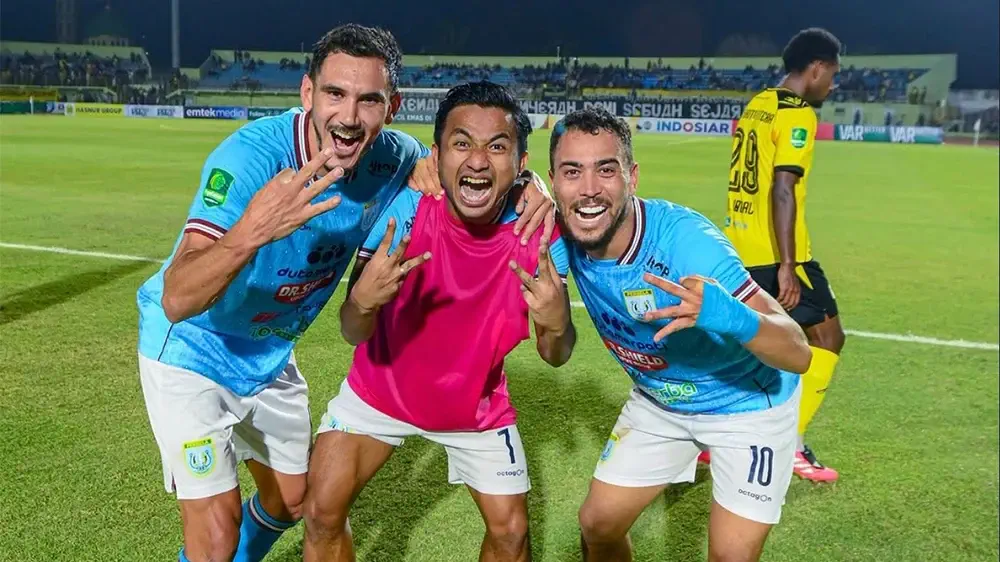 Persela Lamongan Menang Lagi, Empat Laga Beruntun Tanpa Kebobolan