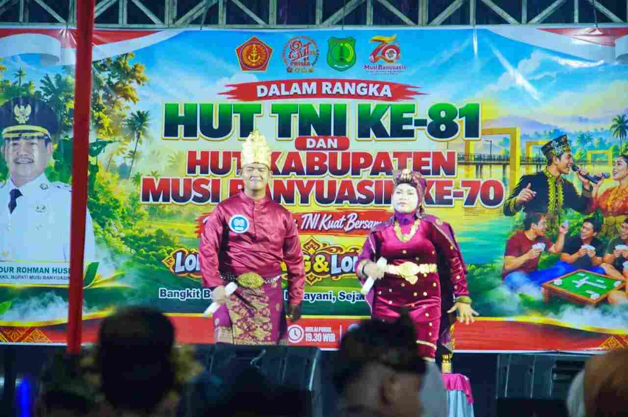 Lomba Senjang dan Gaplek di Sekayu Meriah, Bupati Muba Ajak Warga Lestarikan Budaya