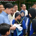 Wapres saat Tinjau Sekolah Rakyat SMPN 18 Cirebon.