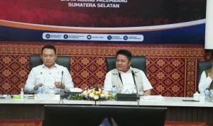 Sumsel Gaspol Atasi Kabut Asap, Herman Deru Dampingi Menko Polkam Siapkan Operasi Dry Ice