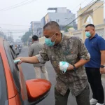 Cegah Dampak Buruk Kualitas Udara, Pemkot Palembang Bagikan 15.000 Masker Gratis
